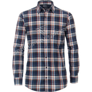 เสื้อเชิ้ตแฟลนเนลผ้าทอลายสก็อตหลากสีสำหรับผู้ชาย รุ่นใหม่ สไตล์สตรีทแวร์ รับผลิตตามแบบ OEM คุณภาพเยี่ยม - Product Image 1
