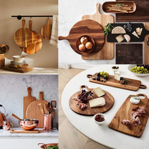 Tabla de Cortar y Servir de Bambú, Ecológica, Duradera, Antideslizante, Apta para Lavavajillas, para Preparación de Alimentos en la Cocina, Carne y Verduras - Product Image 3