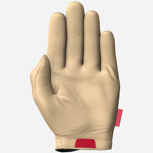 Custom Fit Premium Quality Soft Genuine Leather Non-Slip Hook & Loop Closure Men's Golf <b>Gloves</b> Beige Color New Design - Product Image 2