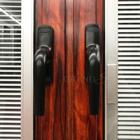 Ventana de Aluminio Negra Antirrobo con Marco Reforzado, Vidrio Templado Insonorizado y Sistema de Herrajes Alemán