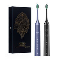 Cepillo de Dientes Eléctrico Sónico, 5 Modos, Diseño IPX7, Pantalla LED, Cerdas de Nailon Suaves, Carga USB, Ecológico, Limpieza Profunda, Cuidado Bucal
