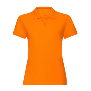 Camiseta de Algodón a Cuadros de Alta Calidad, Manga Corta, Transpirable, Anti-Pilling, Casual, Moderna y Clásica para Mujer, Venta al Por Mayor a Bajo Precio - Product Image 4