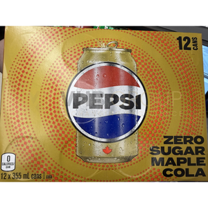 Boisson gazeuse Pepsi Maple Cola en canette 355 ml, origine Canada - Product Image 2