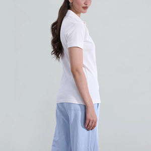 Camiseta Polo de Manga Corta para Mujer, Lisa, Transpirable, de Verano, de Secado Rápido, Corte Regular, de Alta Calidad - Product Image 4