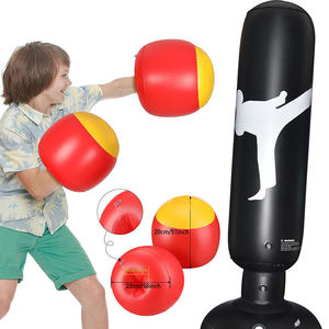 Saco de Boxeo Profesional Colgante, Saco de Boxeo de Cuero PU Duradero para Entrenamiento de Kickboxing y Muay Thai - Product Image 4
