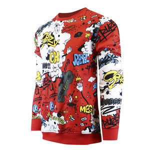 Sudadera de Hombre de Algodón 100% con Estampado Digital por Sublimación, Cuello Redondo, Transpirable, Antiarrugas y Ecológica, Estilo Nuevo para Otoño - Product Image 6