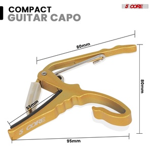 Capo de guitare 5 cordes à changement rapide pour guitare acoustique, électrique, banjo, mandoline ou ukulélé - Product Image 6