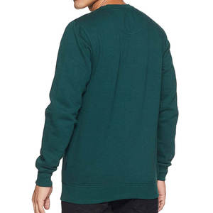 Service OEM personnalisé, dernier design, sweat-shirt pour homme en couleur unie / sweat-shirt à col rond à manches longues pour homme, prix de gros - Product Image 2