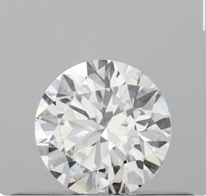 Aniva pour diamant rond brillant naturel certifié 0,3 ct E SI2 pour la fabrication de bijoux fins - Product Image 1