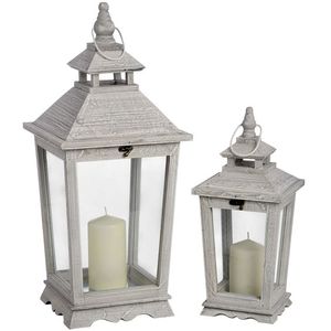 Lanterne à bougie en bois de qualité supérieure pour la décoration de la maison, les centres de table de mariage, les présentations de fêtes et la décoration intérieure chaleureuse - Product Image 2