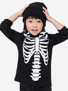 Camiseta Infantil de Nuevo Estilo, 100% Algodón, Diseño para Niños, Estampada, Informal, Deportiva, Tejido de Punto, Patrón de Letras - Product Image 5