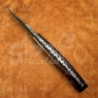 Couteau de chasse OEM en acier Damas fait main, lame pleine longueur, manche en bois, couteau de camping Skinner, cadeau idéal, vente en gros