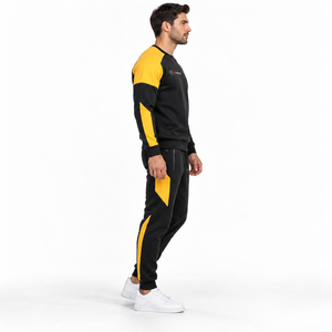 Conjunto Deportivo Premium para Hombre, Sudadera y Pantalones de Felpa Personalizados, Material Suave y Cálido, Construcción Duradera, Ajuste Cómodo, Ropa Deportiva Informal OEM - Product Image 3