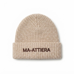 Gorro de Punto Acanalado Personalizado con Puño, Cálido para Invierno, con Logotipo Personalizado - Product Image 1