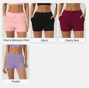 Shorts Deportivos para Mujer Talla Grande, Cintura Elástica, Transpirables y de Secado Rápido - Product Image 3