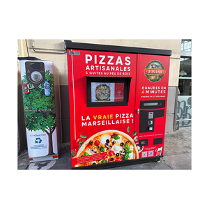 Máquina expendedora de pizza moderna con controles de cocción programables y operación fácil de usar - Product Image 1