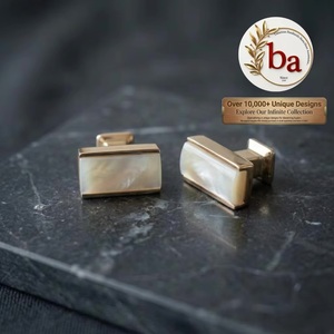Poignées de tiroir modernes en laiton écologique avec incrustation de nacre, style perles, installation facile pour meubles - Product Image 1
