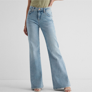Wholesale women’s dark wash jeans denim wholesale women’s denim pants for clothing brands bulk supply - Product Image 5