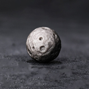 Esfera de Piedra de Obsidiana Natural de 4CM con Brillo Plateado Mate, Meteorito Planetario, Asteroide, Luna, Gema, Decoración del Hogar, 40mm - Product Image 1
