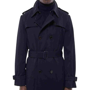 Manteau Trench Classique Homme Coupe Slim Respirant Écologique 100% Polyester Simple Boutonnage Hiver – Grande Vente - Product Image 5