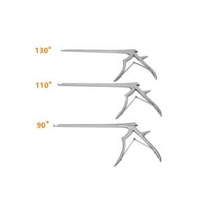 Juego de instrumentos quirúrgicos ortopédicos Kerrison Rongeur de acero inoxidable, rongeurs para huesos de 90, 110 y 130 grados. - Product Image 2