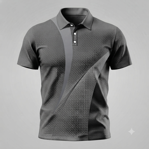 Camisetas de punto para hombre a bajo precio, con logo estampado, antiarrugas, con bolsillo, estilo casual urbano, manga corta, ropa al por mayor - Product Image 5