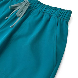 Fashion Men Hospital Scrubs Uniform Sets Unisex Pharmacy Jogging Staff Scrubs <b>Tops</b> Uniform Sets - Product Image 2