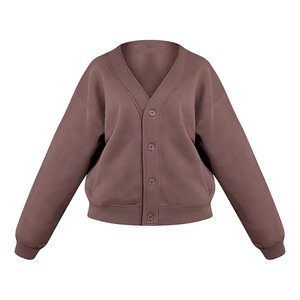 New Casual Loose Fit All Seasons <b>Women's</b> 2 Piece Fleece Sweatshirt And Pants Set V Neck Long Sleeve Solid Color <b>Jogger</b> <b>Women</b> Set - Product Image 3