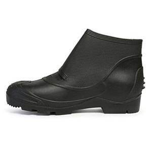 Unisex Waterproof Rubber Mid Cut Safety <b>Boots</b> <b>Winter</b> Outdoor Wear Rubber Outsole Durable Sole - Product Image 5