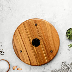 Élégant présentoir en bois à 3 niveaux pour cupcakes, pâtisseries, desserts, bonbons et collations de fête, au style rustique naturel - Product Image 5