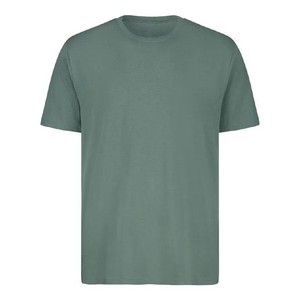 Camiseta Básica para Hombre OEM, Mezcla de Algodón Suave, Cuello Redondo, Ropa Casual - Product Image 3