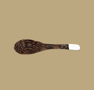 Cuchara de Madera Natural Elegante con Incrustaciones de Madreperla Hechas a Mano, Cuchara para Servir, Vajilla al por Mayor - Product Image 2