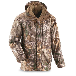 Camouflage Waterproof Heavy-duty Jacket for Waterfowl Hunting Jacket Hunting Trending Custom Made Design 2026 OEM Serviced - Product Image 3