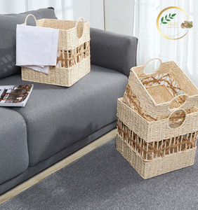 Sac à linge en jute en gros, imprimé sur mesure, sac de rangement pour le linge écologique - Product Image 2