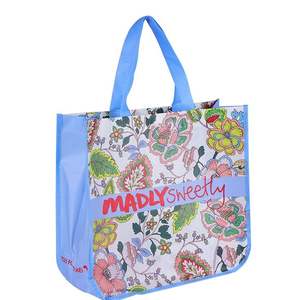 Bolsa de compras y promociones de PP laminado no tejido de alta capacidad, diseño personalizado y esquinas redondeadas. - Product Image 4