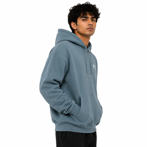 Custom Premium Cotton Hoodies <b>Thick</b> <b>Fleece</b> Oversized Winter Sweatshirt Rib Cuff Hooded Apparel OEM ODM Clothing B2B Supplier - Product Image 2