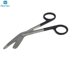 Ciseaux à pansements manuels en acier inoxydable de qualité supérieure pour usages médicaux – Instruments chirurgicaux et de premiers secours pour hôpitaux - Product Image 3