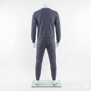 Conjunto Deportivo de Verano 2 en 1, 100% Algodón Lavado a la Piedra, Antibacterial, con Logotipo Personalizado, Unisex, para Gimnasio, Entrenamiento, Jogging, Ropa Deportiva Transpirable - Product Image 3