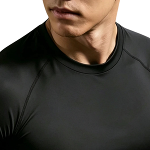 Camiseta Deportiva de Compresión sin Costuras para Hombre, 220 Gramos, Secado Rápido, Corte Ajustado, para Gimnasio, Entrenamiento, Running - Product Image 6