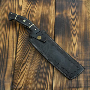 Cuchillo de Caza y Camping de Alta Dureza con Empuñadura Cómoda, Cuchillo Bowie de Acero D2 con Mango de Cuerno de Búfalo - Product Image 4