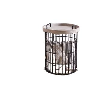 Fournisseur INDIEN décoratif de panier de rangement le plus vendu acnd peut être transformé en table panier de table en osier de haute qualité pour la maison - Product Image 1