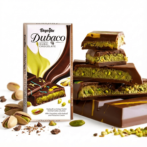 Chocolate de Pistacho y Knafeh de Dubái de Alta Calidad, Barra de Chocolate FIX, Postre de Chocolatería, VIRAL EN TIKTOK - Product Image 5
