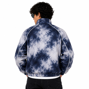 Chaquetas para Hombre, Chaqueta Deportiva con Estampado Tie Dye, Ligera, de Poliéster, Ropa Urbana, Fabricante OEM ODM - Product Image 2