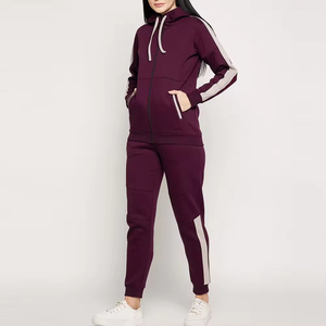 Vêtements de jogging pour femmes, survêtement à manches longues, tenue de sport pour femmes adultes, survêtement d'hiver - Product Image 1