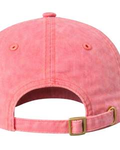 หมวกเบสบอลผ้าฝ้ายสีชมพูคอรัล ล้างสีแล้ว ปรับขนาดได้ ใส่ได้ทั้งชายและหญิง สไตล์ลำลอง สำหรับเล่นกีฬา ระบายอากาศได้ดี สวมใส่สบาย คุณภาพพรีเมียม - Product Image 6