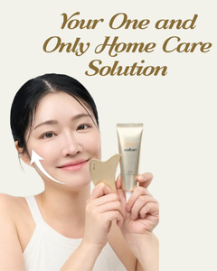 Kit de Soins Coréens pour le Visage : Outil Facial Gua Sha en Forme de Cœur, Crème Liftante et Raffermissante, Kit de Sculpture du Visage, Massage Facial Anti-Âge et Raffermissant - Product Image 5