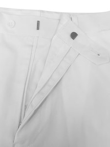 2026 ACCEPT LUXE Premium Mens Pure <b>White</b> Solid 2-Piece Suit <b>Set</b> Slim Fit Formal Wedding Groom Prom Party Business Blazer - Product Image 6