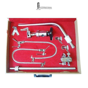 Sistema de Retractores Cerebrales Autoestables Leyla, Juego de Neurocirugía de Acero Inoxidable, Modelo Manual Reutilizable FJI-SUR-054, Certificado CE - Product Image 5