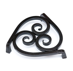 Aluminum Black <b>Trivet</b> Mat Tabletop Decorative <b>Trivet</b> Creative Design Metal <b>Trivet</b> for Home Hotel Decoration Tabletop - Product Image 3