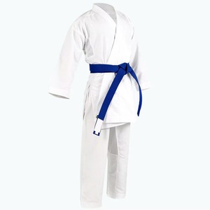 Uniforme de judo en coton léger, respirant, séchage rapide, logo sur le devant, tenue d'entraînement d'arts martiaux, 280 grammes - Product Image 5